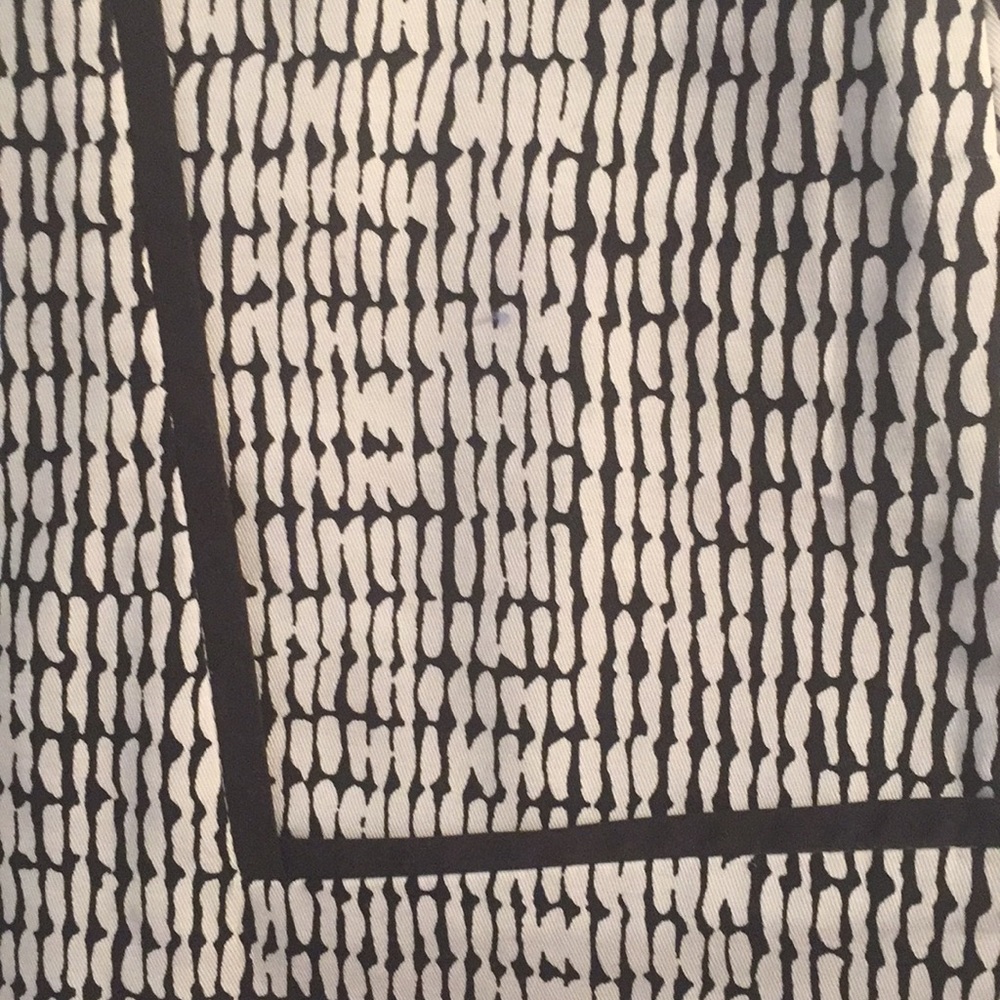 NWT Ann Taylor Factory Sz 8 Black & White Skirt - Picture 5 of 5